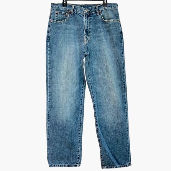 Orvis Straight Leg Jeans in Blue Wash Men’s 36/32 - Picture 1 of 9